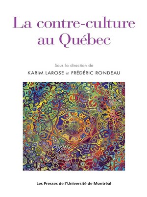 cover image of La contre-culture au Québec